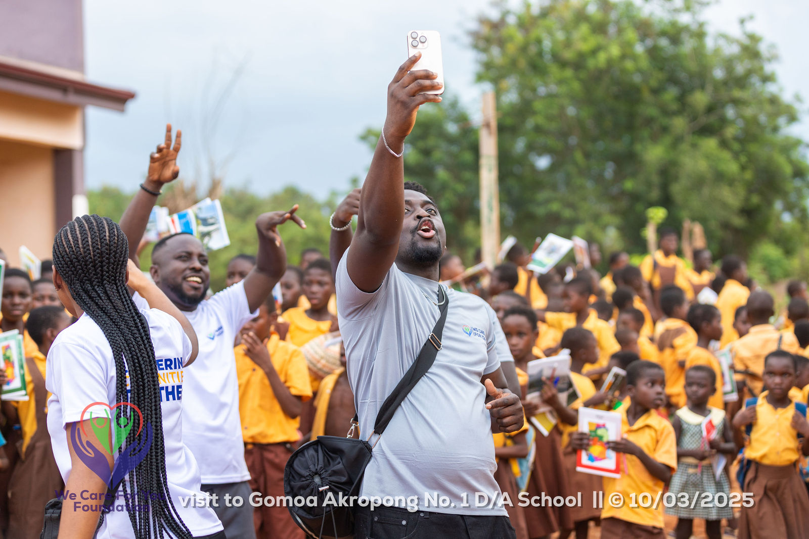 Gomoa Akropong visit photo